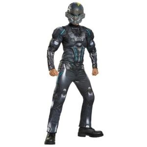 Halo Spartan Locke Costume Boys Size M (8-10) 2 Piece Set